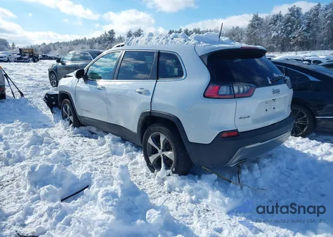 2019 Jeep Cherokee Limited 4X4 z USA, uszkodzony, nr VIN 1C4PJMDX0KD322630